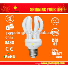 HOT! LOTUS T2 4U 15W ENERGY LAMP 8000H CE QUALITY CFL